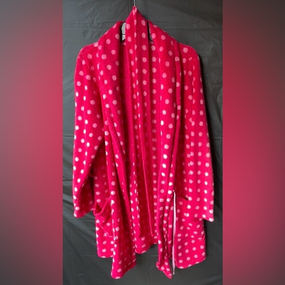 Flirtitude Polka Dot Bathrobe, Wrap Robes Size XL (Junior) - Picture 3 of 4
